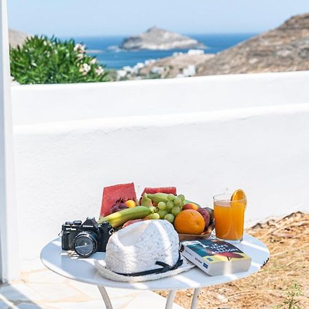 Glafki Hotel Tinos Pánormosz Kültér fotó