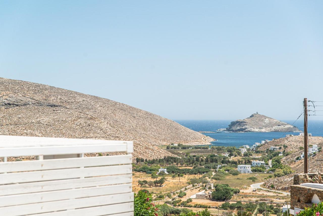 Glafki Hotel Tinos Pánormosz Kültér fotó