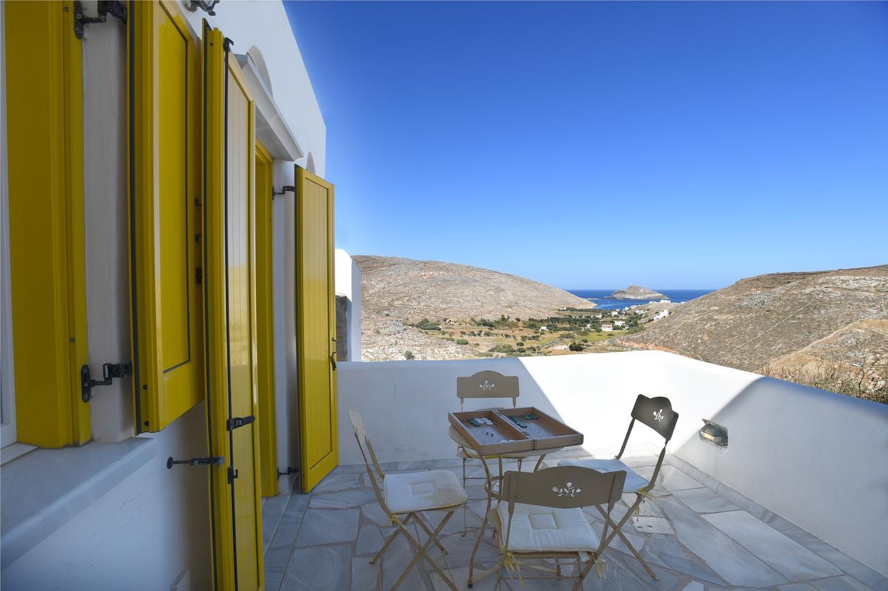 Glafki Hotel Tinos Pánormosz Kültér fotó