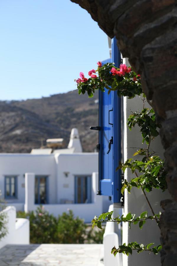 Glafki Hotel Tinos Pánormosz Kültér fotó