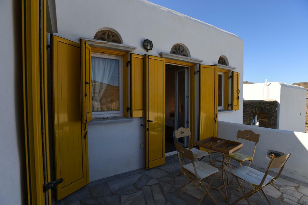 Glafki Hotel Tinos Pánormosz Kültér fotó