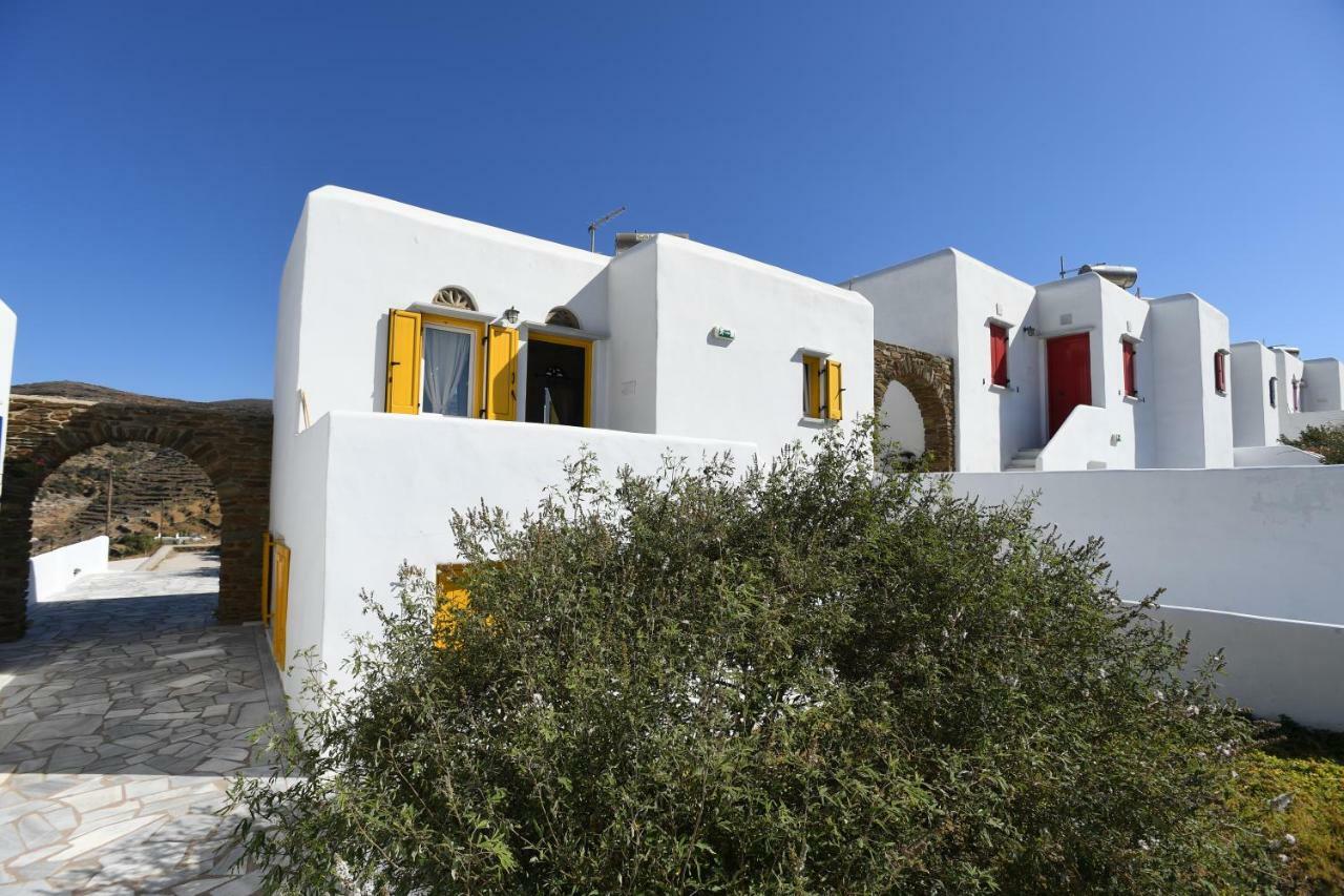 Glafki Hotel Tinos Pánormosz Kültér fotó