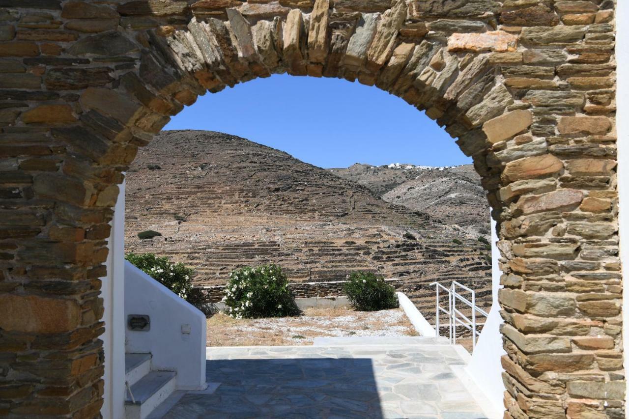 Glafki Hotel Tinos Pánormosz Kültér fotó