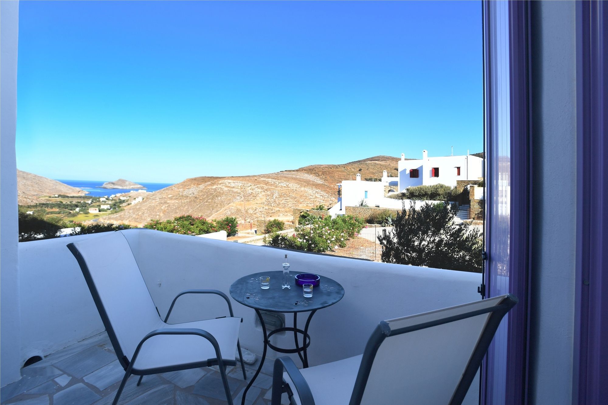 Glafki Hotel Tinos Pánormosz Kültér fotó